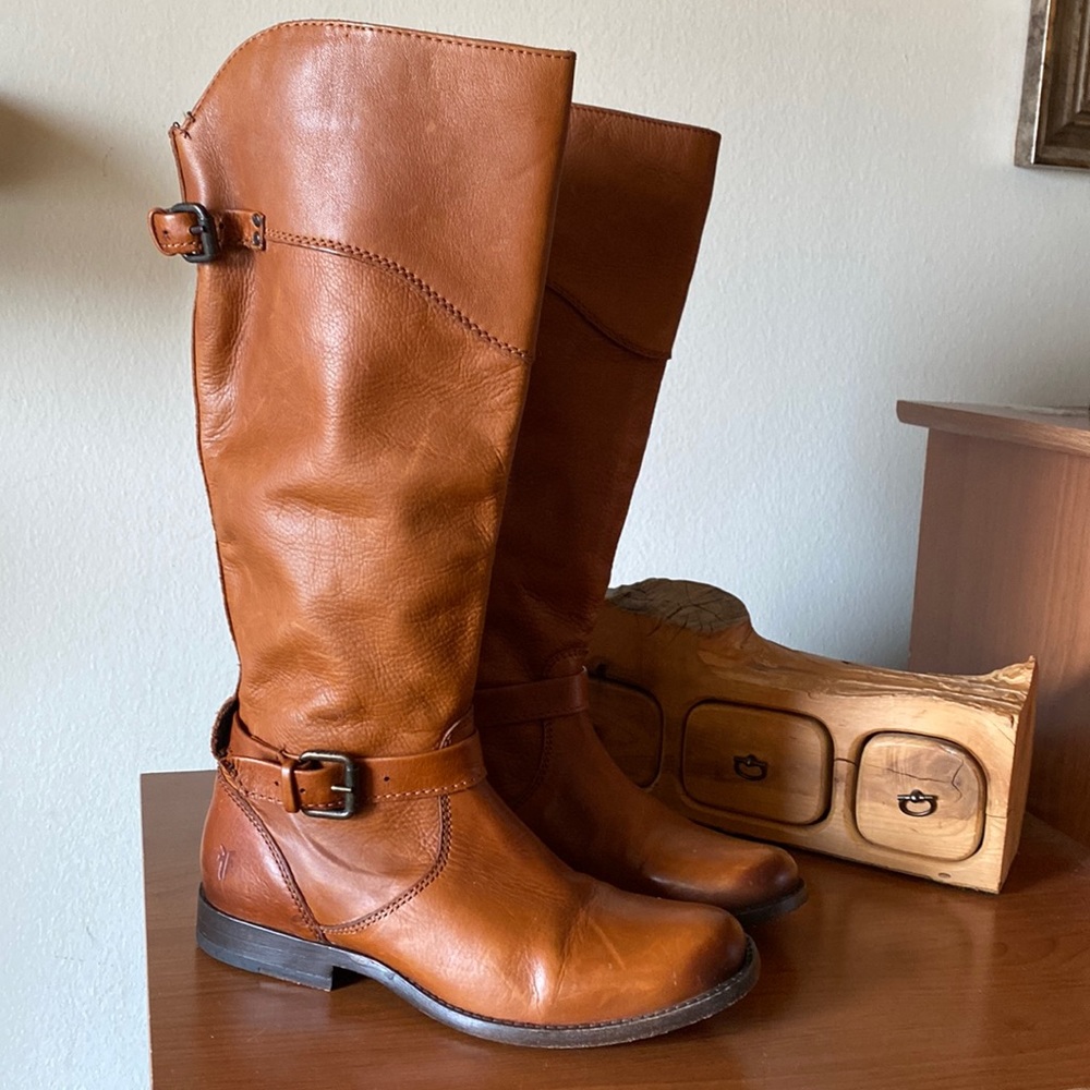 Frye Phillip Riding Boots - Picture 1 of 7